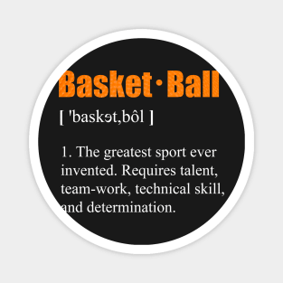 Basketball Definition Tee Magnet